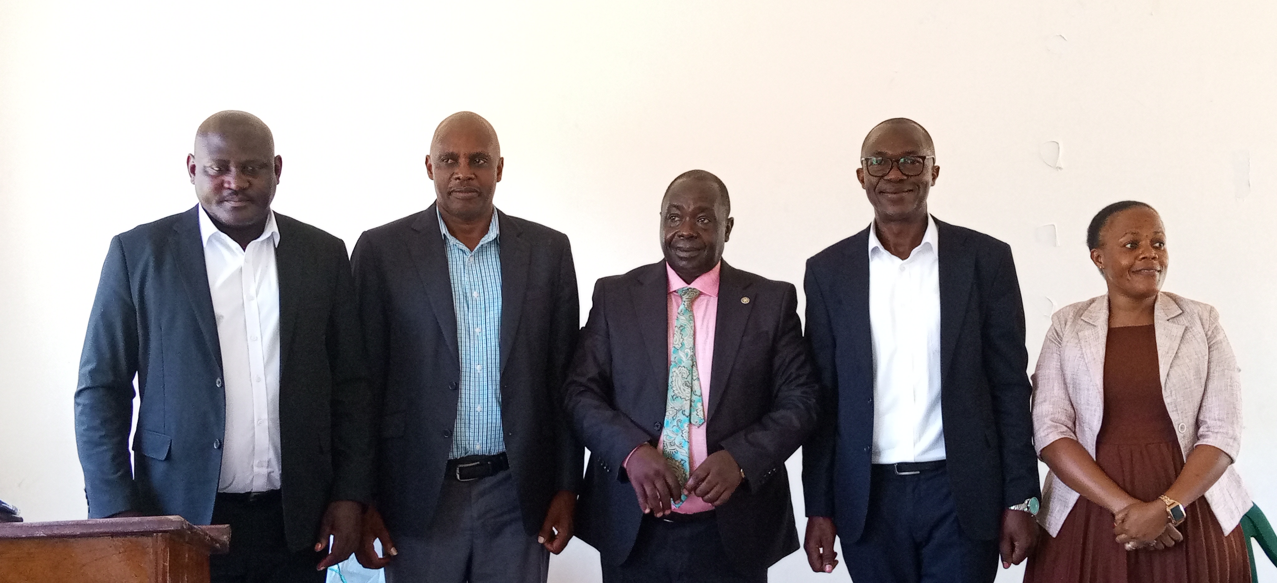 THE HANDOVER CEREMONY OF THE TOWN CLERK NJERU MUNICIPALITY COUNCIL